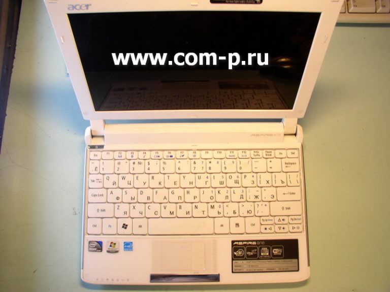 Разбор нетбука acer zg5