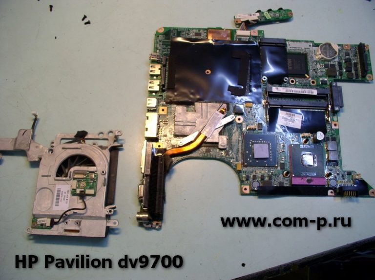 Разборка ноутбука hp pavilion dv4