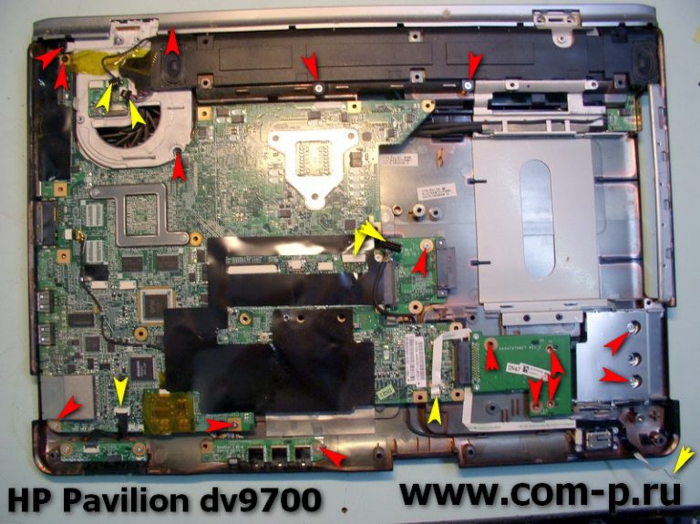 Разбор ноутбука hp pavilion 17 ab423ur