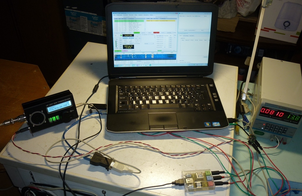 Цифровая радиосвязь FT8 на трансивере HF QRP SDR
